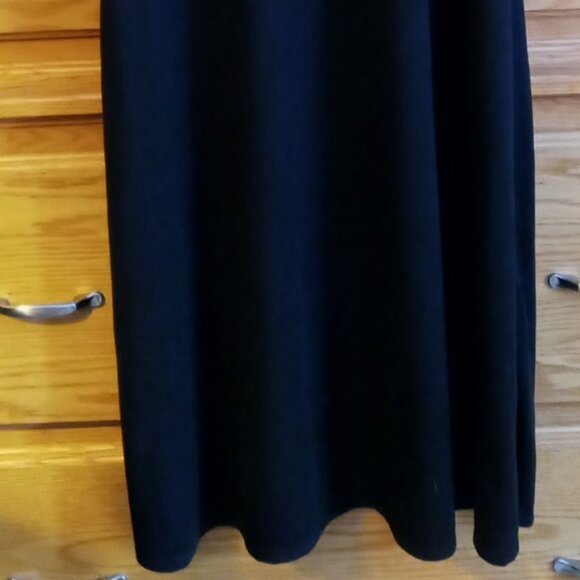 Vintage Faded Glory Women's Black Maxi Summer Racerback Dress Sz L (12-14) - Picture 6 of 11